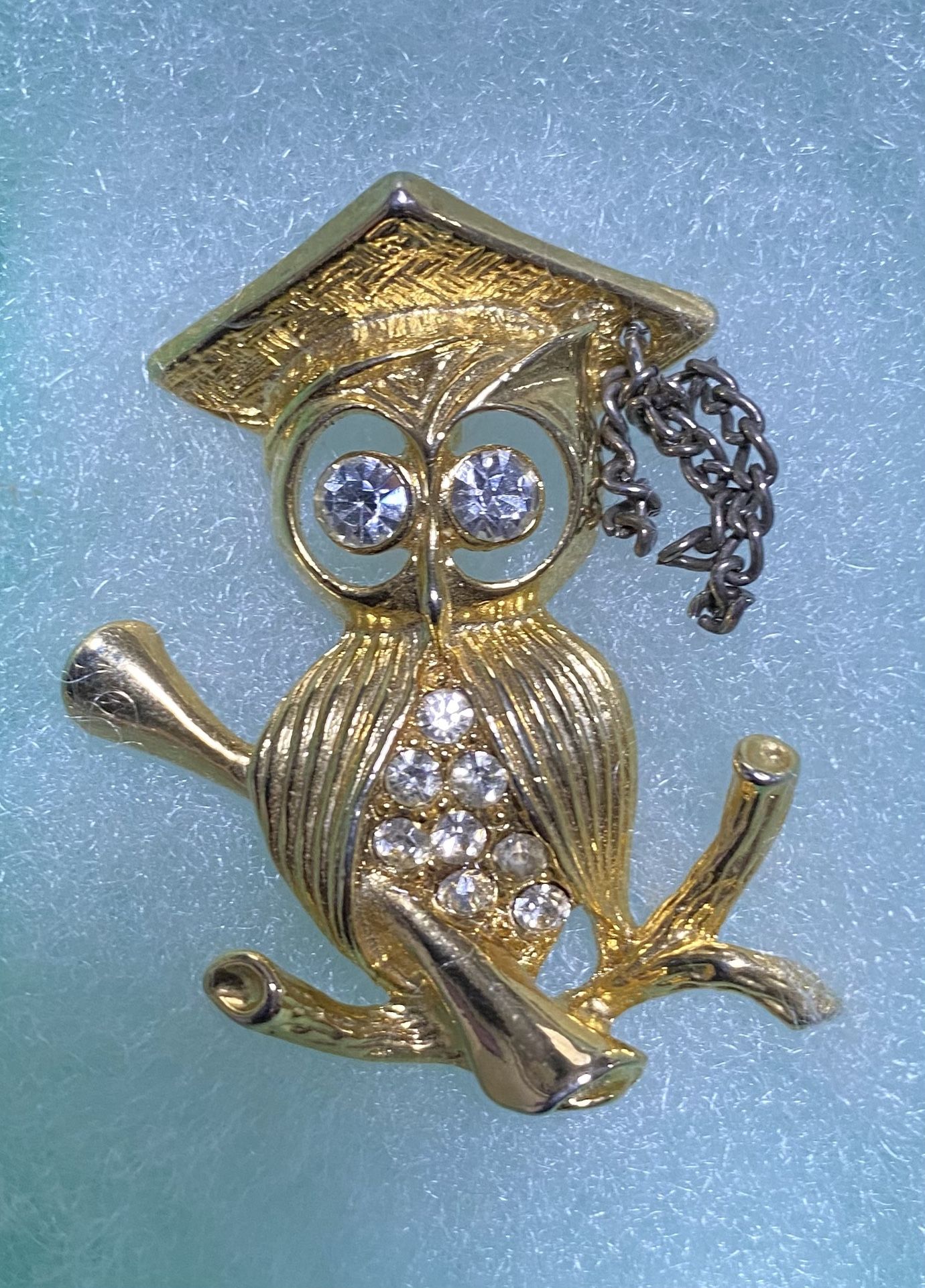 Graduation Owl Brooch Or Pin