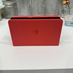 Official Nintendo Switch OLED MARIO RED Charging Dock ONLY Original OEM