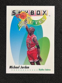 Michael Jordan Skybox Salutes #(contact info removed)-92 Skybox Bulls