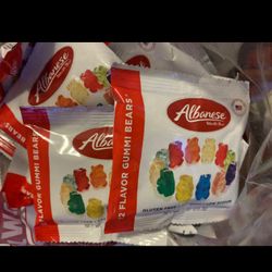 50 Bags Of Albanese Gummy Bears 