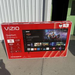 75 Inch Vizio, Smart Tv, Quantum