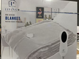 **NEW** Heated Blanket /w Foot Pouch 