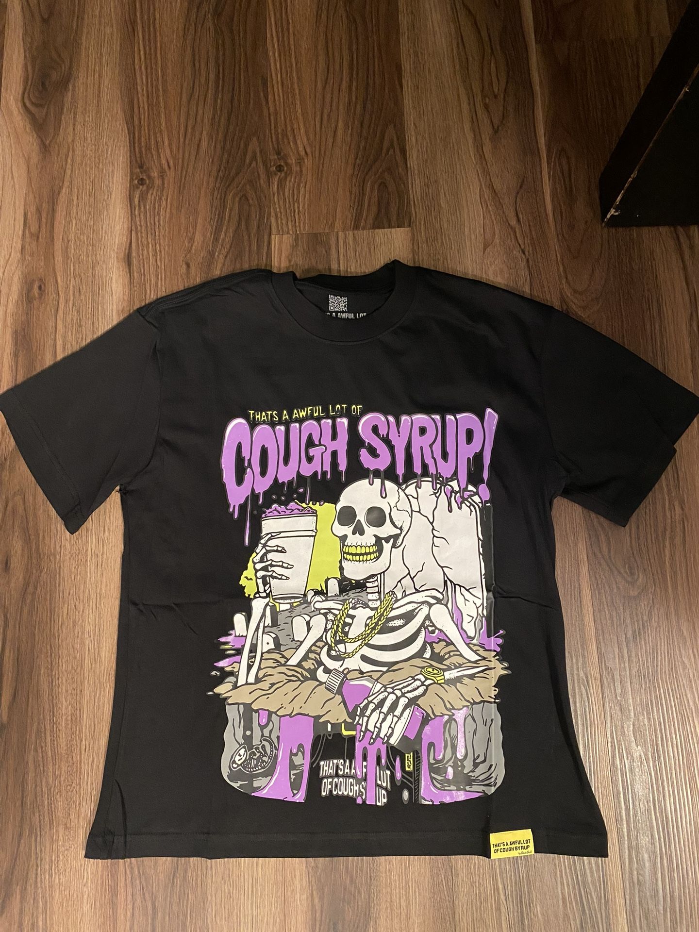 Awful lot of cough syrup T-shirt Size S,M,L,XL