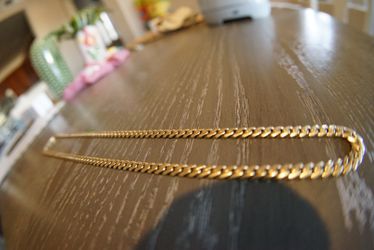 Monaco cuban necklace 10k