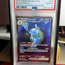 Blastoise PSA 10