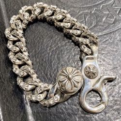 Chrome Silver Cross/Hearts/Star Men Chain Bracelet Trapstar G Streetwear mm6 CH