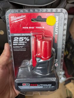 Milwaukee M12 RedLithium High Output XC5.0 Battery