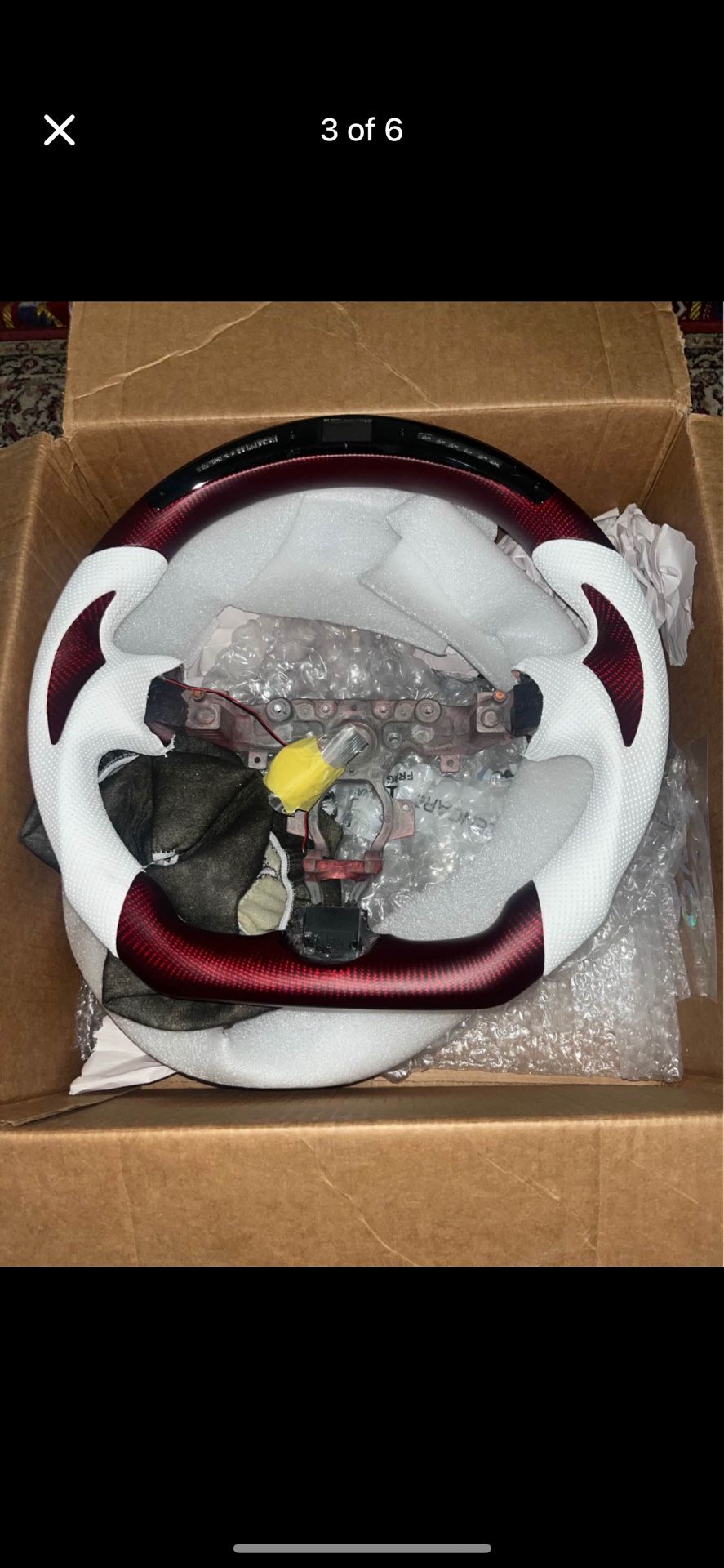 2010 Maxima Steering Wheel Carbon Fiber