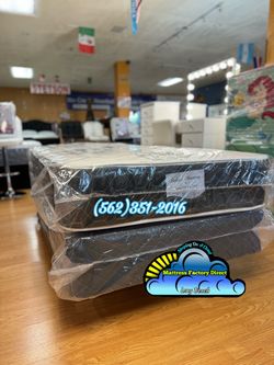 Queen Size Deluxe Medium Firm 8” Thick Mattress Colchon Medio Firme