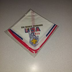 VINTAGE 1971 XIII WORLD JAMBOREE USA BSA IN JAPAN NECKERCHIEF NEW FACTORY SEALED 