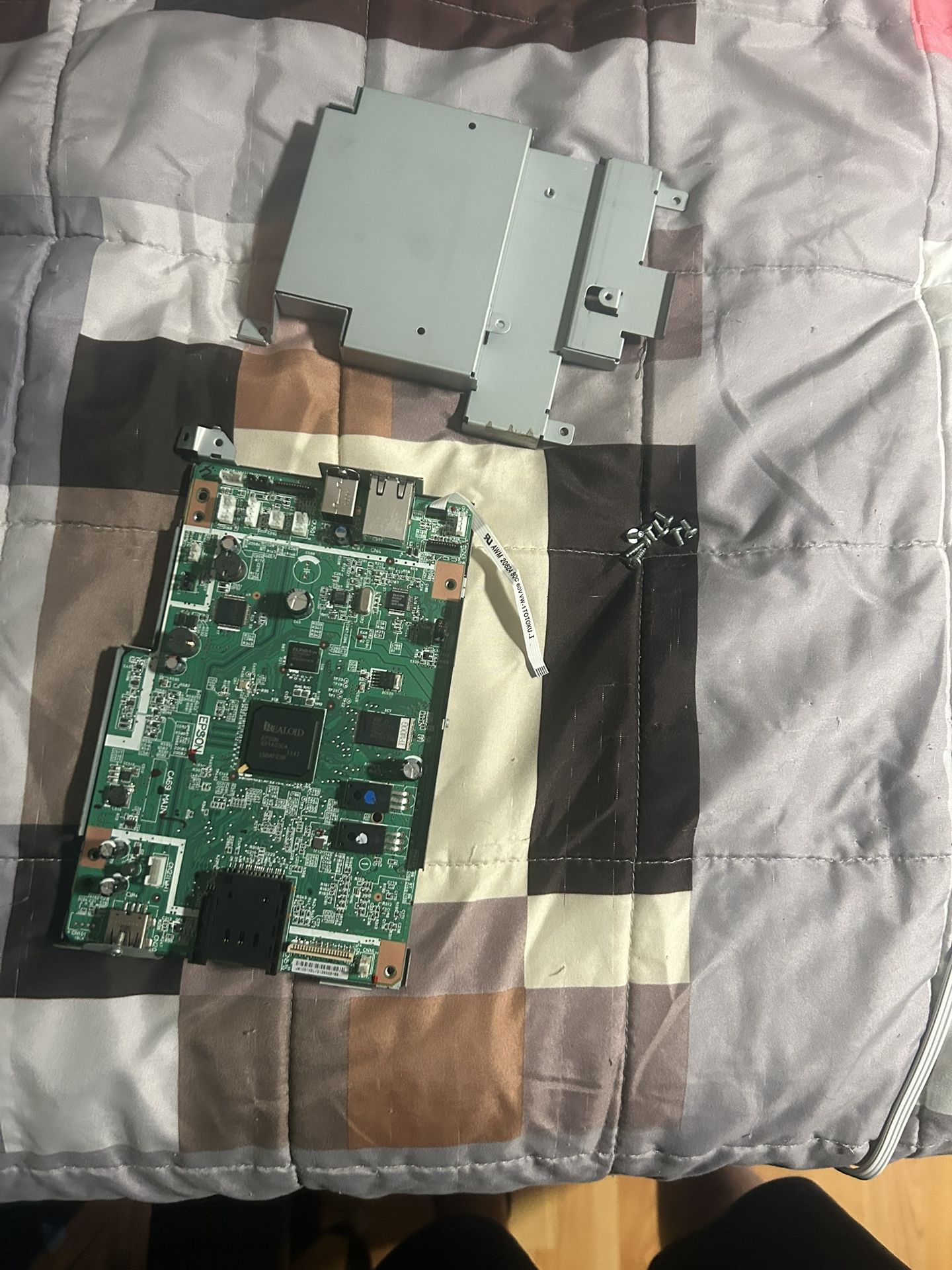 Circuit Board From A Workforce 545 Printer Motherboard