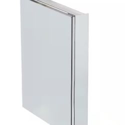 24 In W x 30 In Rectangular Medicine Cabinet With Mirror