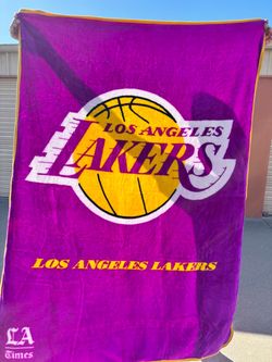 LA Lakers NBA Throw Blanket