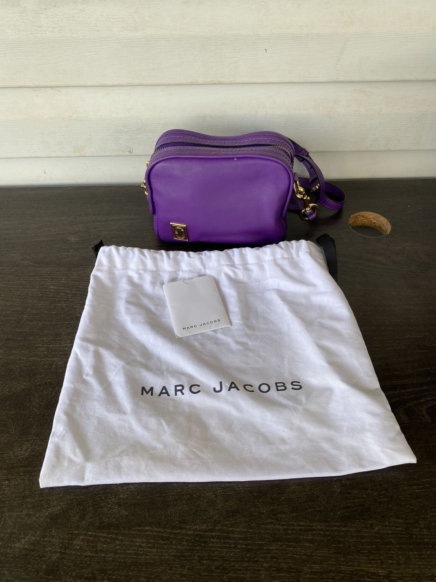 Marc Jacobs Women's Purple Mini Squeeze Shoulder Bag