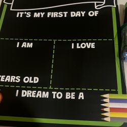 Back To School Board 