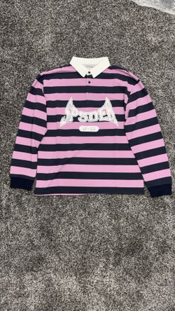 Pink Spider Shirt With Stripes