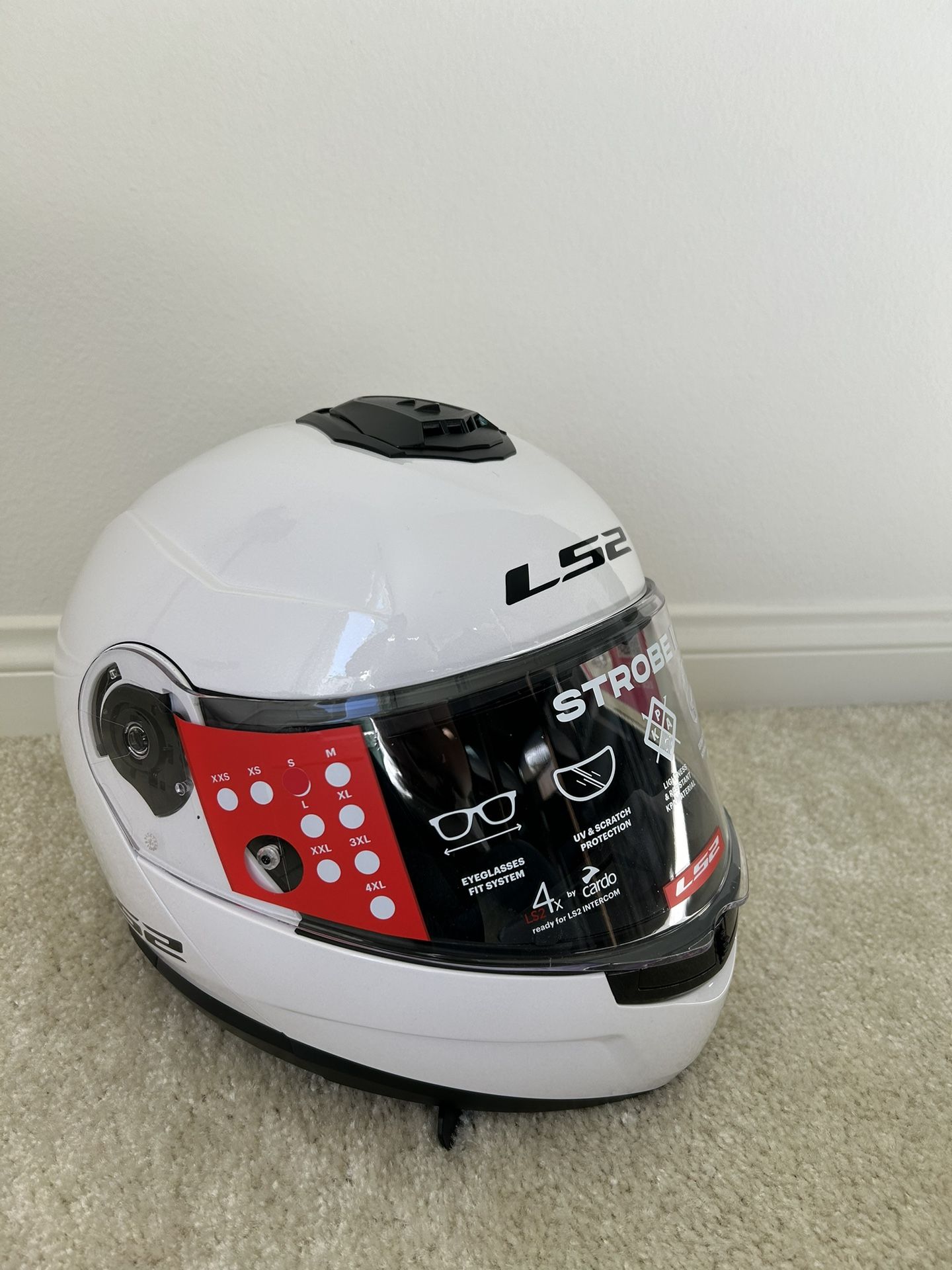 LS2 Flip-up/modular Design Helmet Brand New- Size S