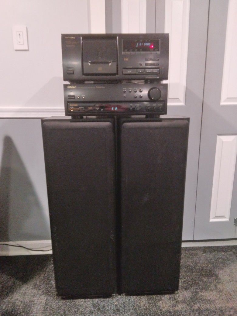 Optimus A/V Receiver 25 CD Changer Technic Speakers