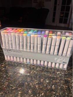 Copic Markers 72 Set READ DESCRIPTION