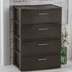 2 Sterilite 4 Drawer Wide