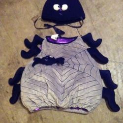 Incy winsy spider Halloween costume.