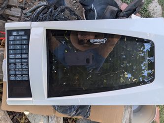 Retro Sunbeam Compact Microwave - Runs Great!