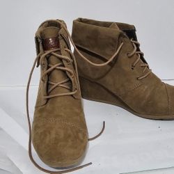 Mad Love Wedge Booties