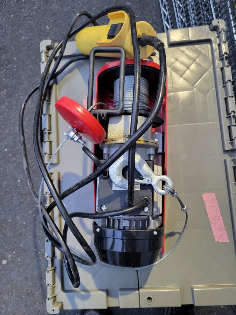 Winch Electric Hoist 110 Volt