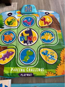 Dinosaurw Dance Mat Kids Playmat
