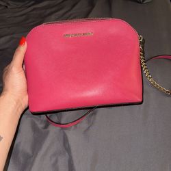 Pink Michael Kors Cross Body 