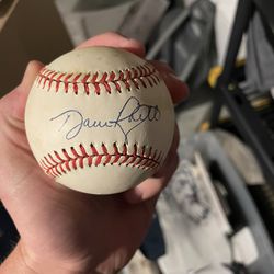 Dave Righetti Autographed Baseball 