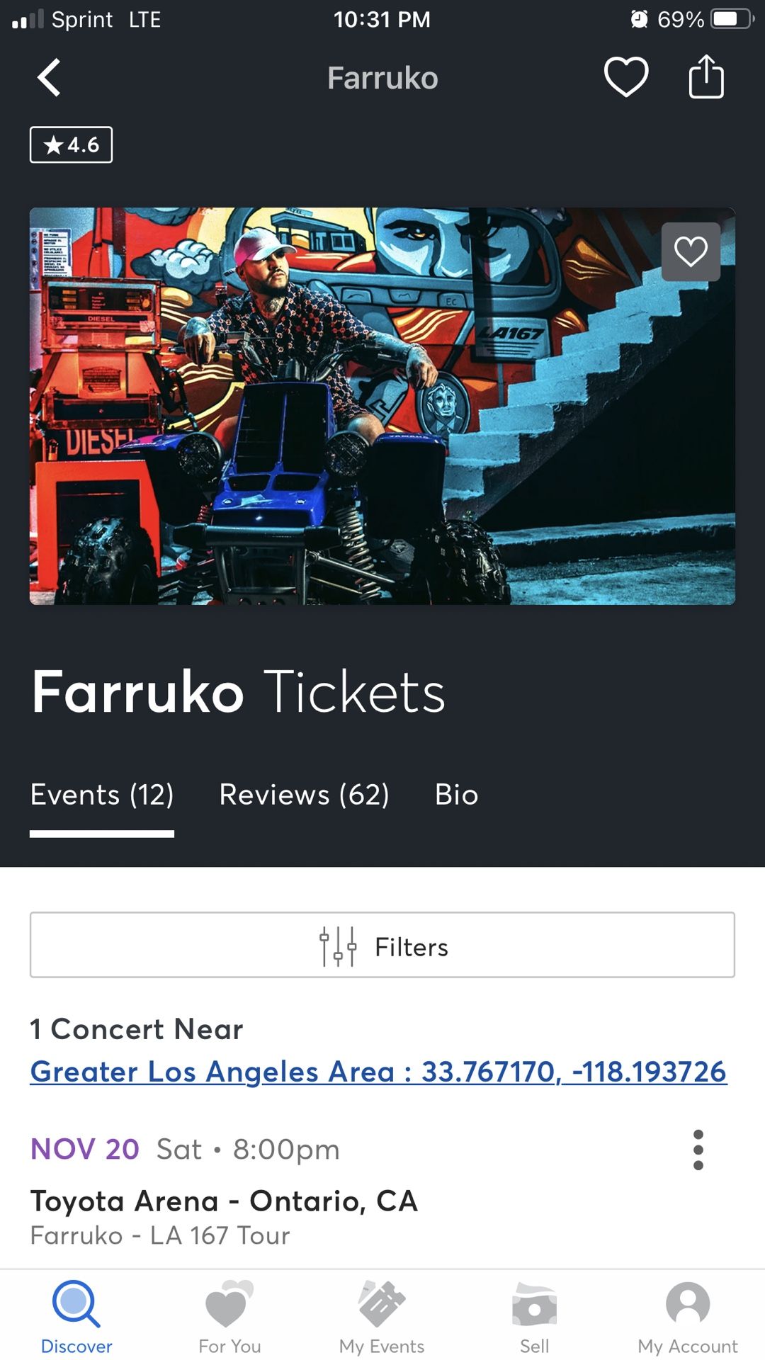 Farruko Tickets 