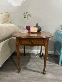 Beautiful Wood Side Table