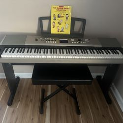 Yamaha 88 Key YPG-535 Electric Grand Piano With Piano Stand And Bench