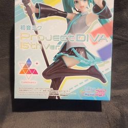Hatsune Miku Project DIVA Mega39's Luminasta 15th Ver. Figure 