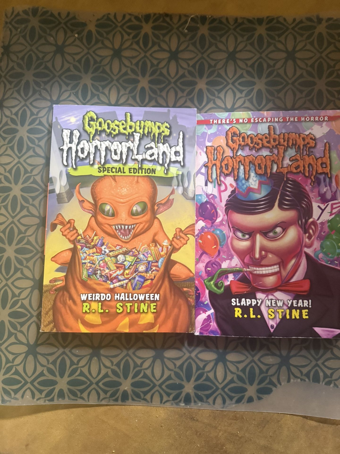 Goosebumps Horrorland by R.L. Stine (2 books for $5)