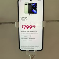 Google Pixel 9 ( On Us W/ New Line & Port)