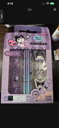 Kuromi Pencil Set