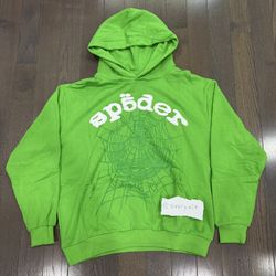 Green Legacy Sp5der Hoodie