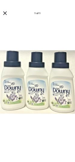 3 Downy Ultra Nature Blends Plant Based Fabric Conditioner Honey Lavender 10 oz