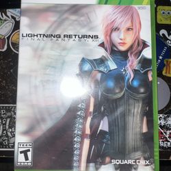 Final Fantasy 13 XIII Lightning Returns Xbox 360