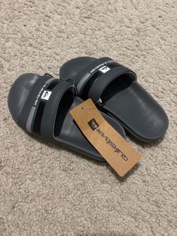 Quiksilver Rivi Youth Slides – Kids Size 11 – Brand New with Tags