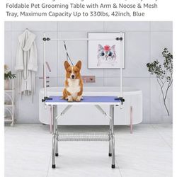 PET DOG GROOMING TABLE  (NEW)