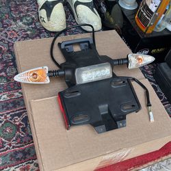 Husqvarna rear License Plate  Assemble