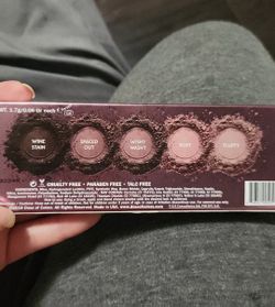 5 Shades Eyeshadow Palette/ W Brush