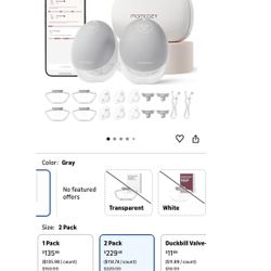 Momcozy Breast Pump Hands Free Upgraded Mobile Flow