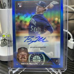 Signed Baseball Card Auto Topps 2023