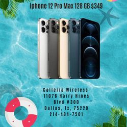 iPhone 12 Pro Max 128 Gb Unlocked And Clean Imei 