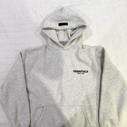 Essentials Hoodie size S Light Oatmeal color