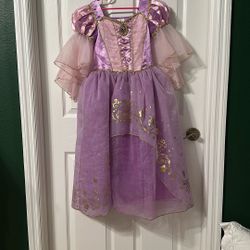 Rapunzel Costume And Shoes - Disney 